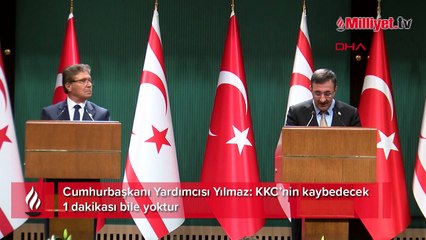 Cumhurbaşkanı Yardımcısı Yılmaz'dan 'Ercan Havalimanı' açıklaması