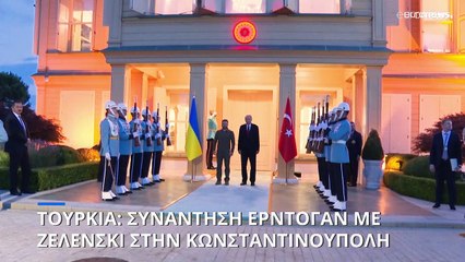 Συνάντηση Ερντογάν με Ζελένσκι στην Κωνσταντινούπολη