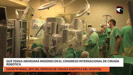 Qué temas abordará Misiones en el Congreso Internacional de Cirugía Robótica en Río de Janeiro