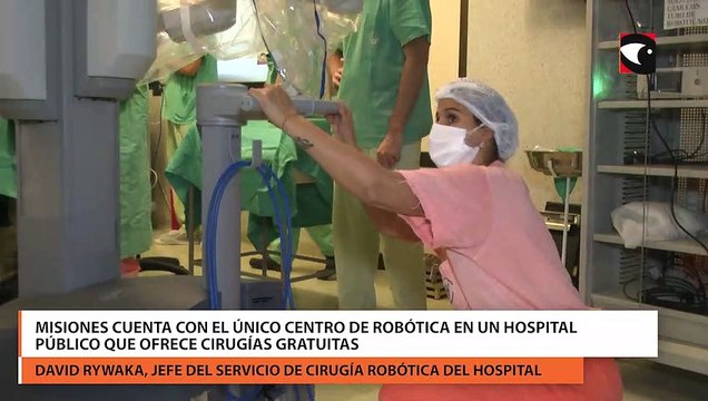 Misiones cuenta con el único centro de robótica en un Hospital Público que ofrece cirugías gratuitas