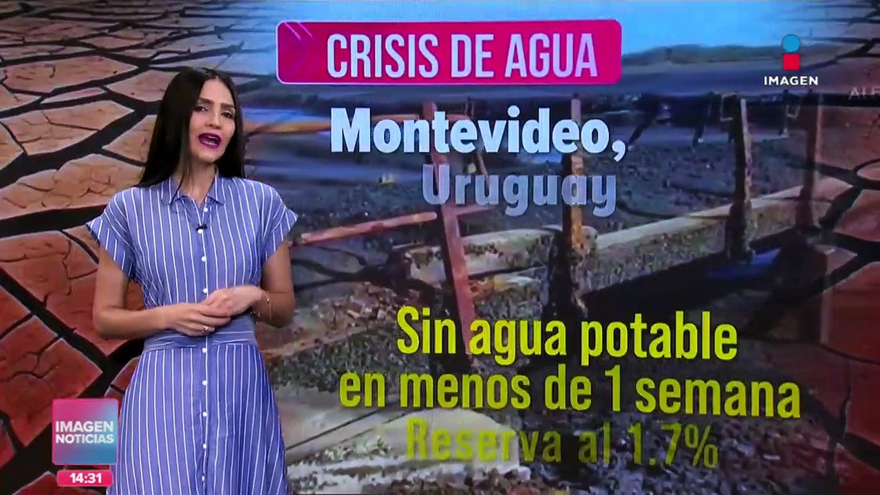 Crisis de agua en Uruguay - Vídeo Dailymotion
