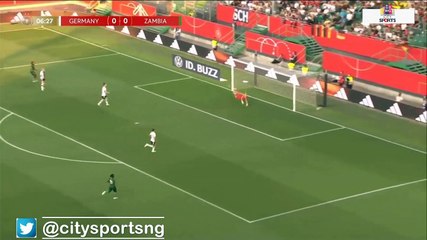 Germany vs Zambia | 2-3 | Women's International Friendly | Copper Queens Of Zambia Defeated Germany
