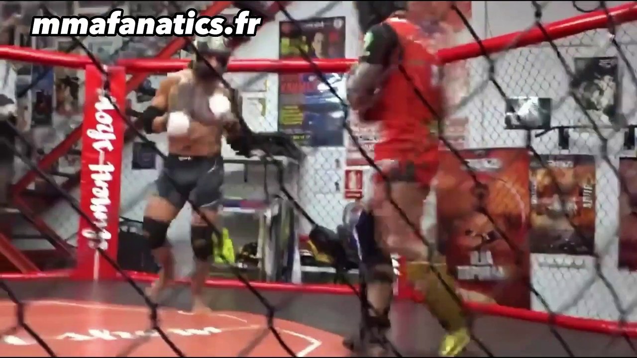 Compilation de sparrings d'Ilia Topuria