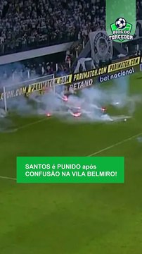 SANTOS é PUNIDO após CONFUSÃO NA VILA BELMIRO!