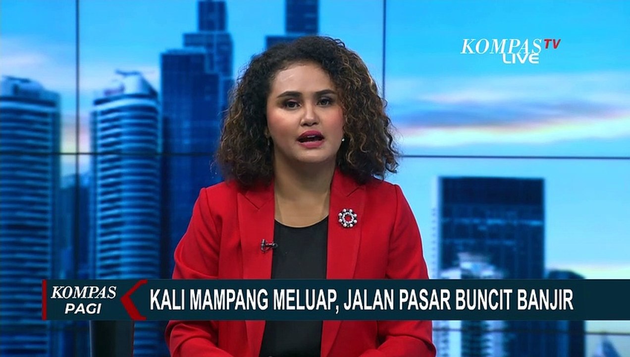 Akses Jalan Kawasan Mampang Hingga Kemang Terendam Banjir Usai Diguyur Hujan