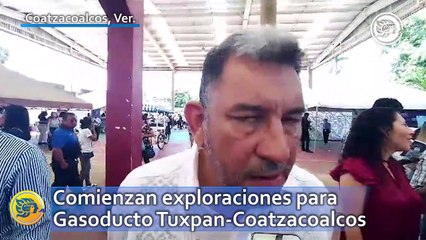 Comienzan exploraciones para Gasoducto Tuxpan-Coatzacoalcos: Amado Cruz