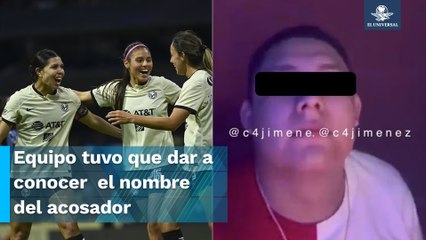 ¡Capturado presunto acosador de jugadoras del Club América! 🚓