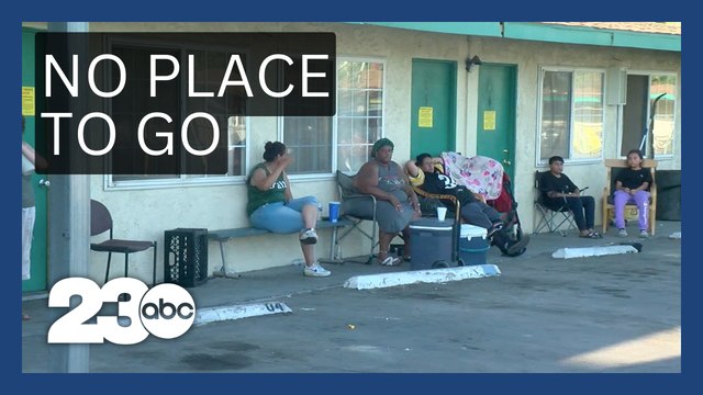 Residents of fire-damaged Bakersfield motel left in limbo