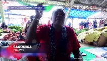 Momen Jokowi Bagi-Bagi Sembako hingga Amplop di Pasar Pharaa Jayapura, Warga sambut Antusias!