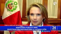 Luciana León: Poder Judicial formaliza la Investigación Preparatoria contra la excongresista