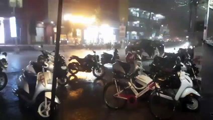 शहर में मानसून सक्रिय, आज बारिश के आसार - देखें वीडियो