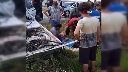 3 blessés dans un accident où des voitures sont entrées en collision à une intersection