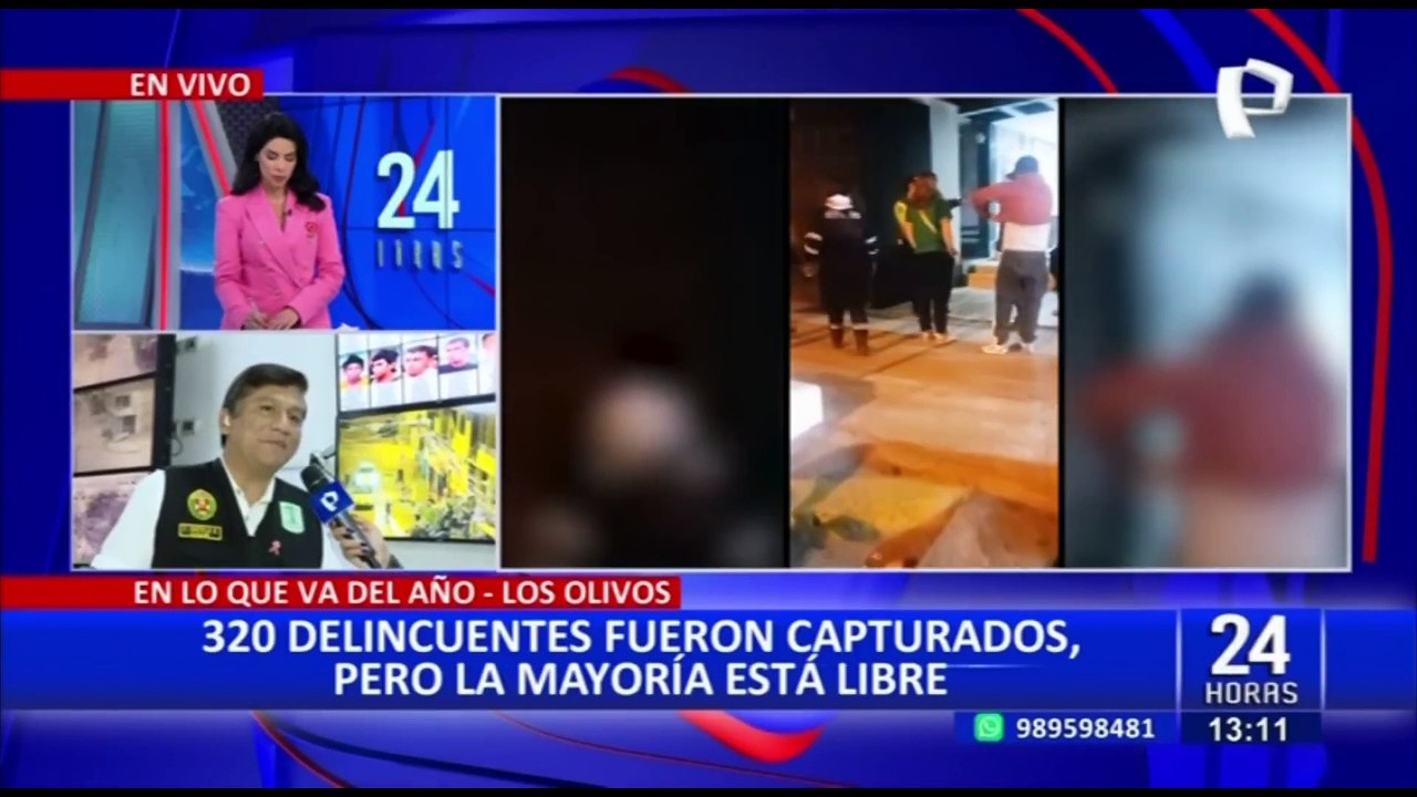 Los Olivos: la mayoría de delincuentes capturados por serenos del municipio están libres