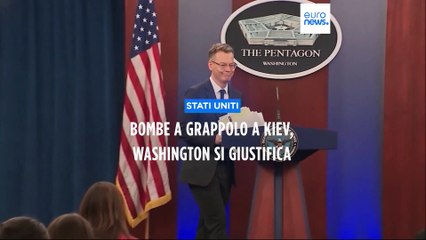 "Una decisione difficile ma necessaria": le spiegazioni di Biden sulle bombe a grappolo a Kiev
