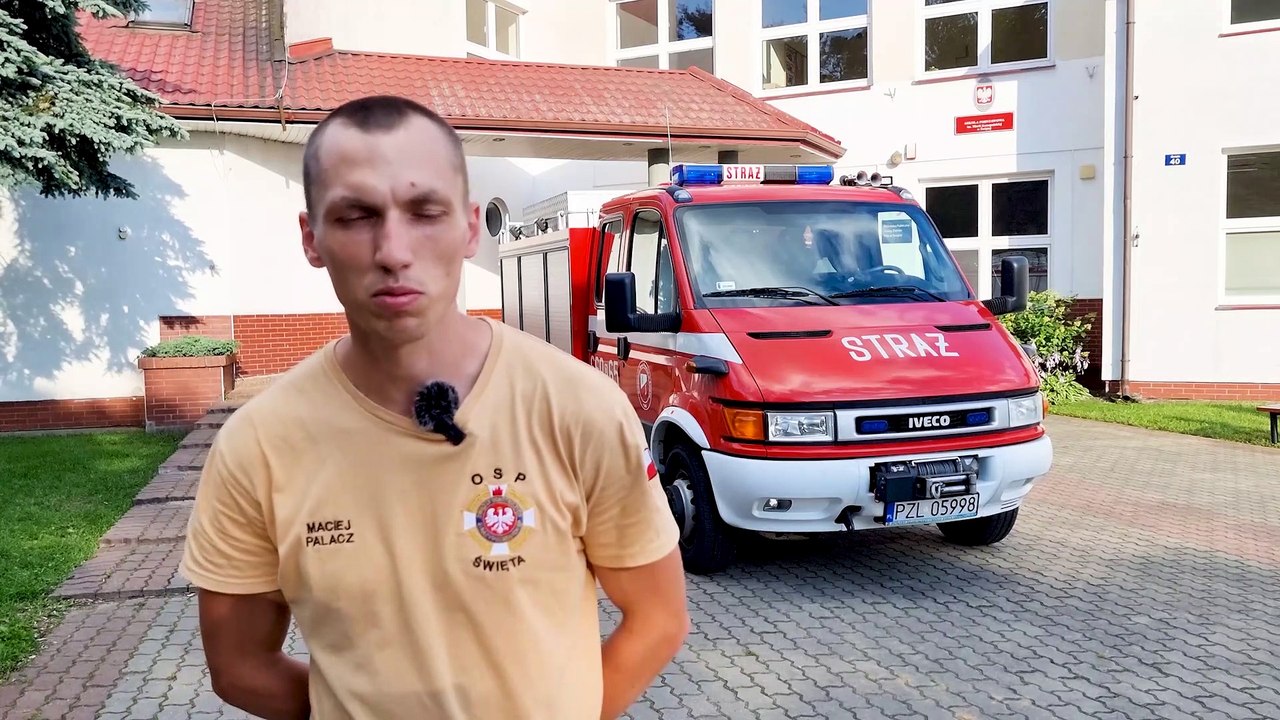 Wakacyjny obóz strażacki pod Piłą
