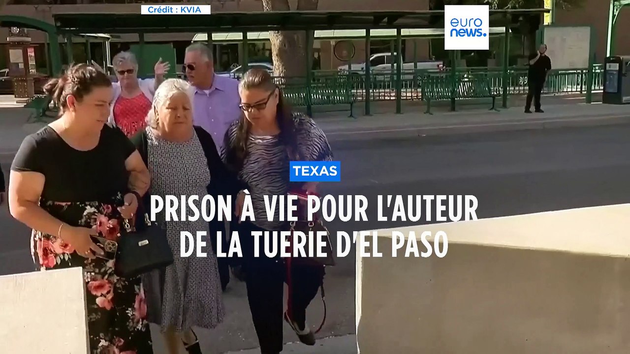 Etats-Unis : l'auteur de la tuerie d'El Paso condamné à 90 peines de prison à vie