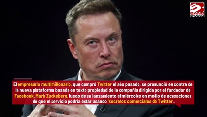 Elon Musk critica a Threads