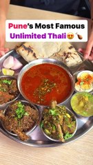 Pune’s Best Unlimited Non Veg Thali‼️