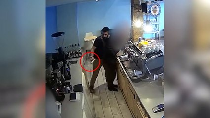 Cctv Shows Moment Off-duty Special Constable Disarms Gunman While Getting Food