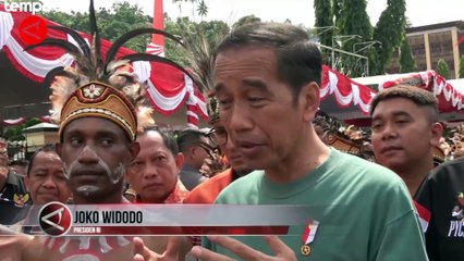 Presiden Jokowi Kagumi Kemampuan Matematika Anak-anak Papua