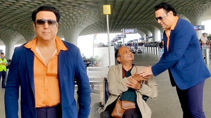 Govinda Makes Dashing Appearance At Airport, Fans Get Excited!