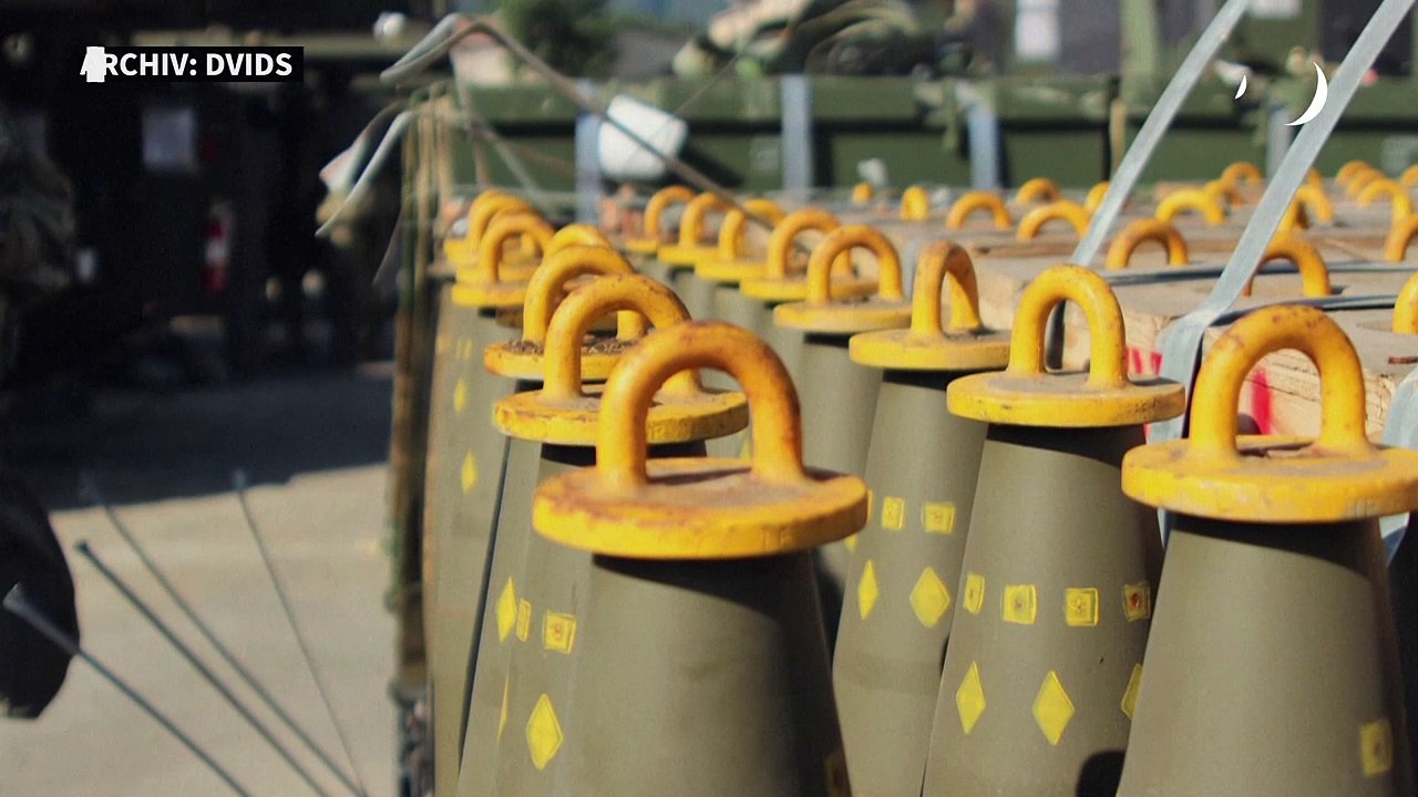 USA liefern der Ukraine umstrittene Streumunition