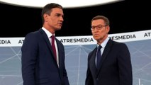 Acalorado debate entre Pedro Sánchez y Alberto Núñez Feijóo de cara a las elecciones generales en España