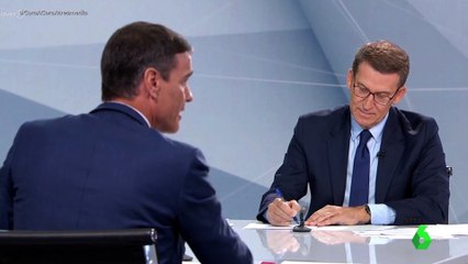 Sánchez repite hasta cuatro veces "no mienta" a Núñez Feijóo