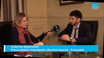 Federico Bojanovich precandidato Libertad Avanza - Ensenada