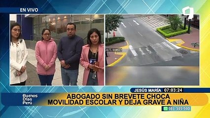 Padres de niña herida en choque por persona sin licencia piden justicia: “no se lo deseamos a nadie”