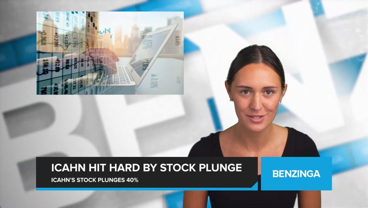 Carl Icahn's Stock Plunges 40%