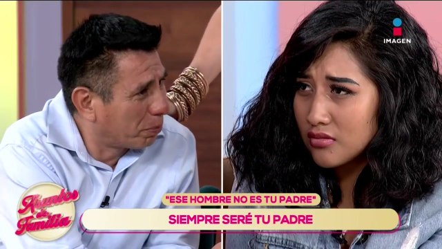 ‘Yo NO soy el padre de mi hija’ Alfredo descubre el secreto de Leticia | Asuntos de Familia