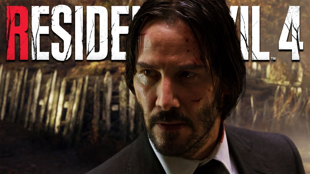 John Wick in Resident Evil 4