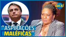 Margareth Menezes sobre Bolsonaro: 'um dia se tornará invisível'