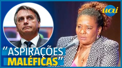 Margareth Menezes sobre Bolsonaro: 'um dia se tornará invisível'