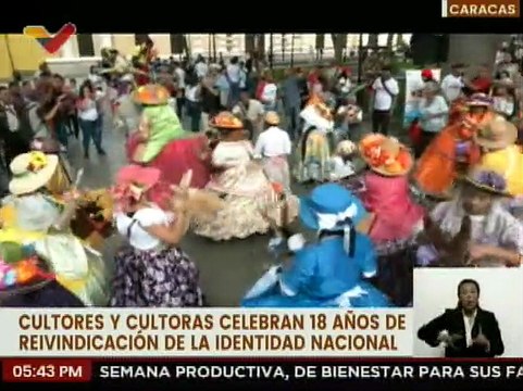 Cultores y cultoras celebran los 18 años de la reivindicación de la identidad nacional