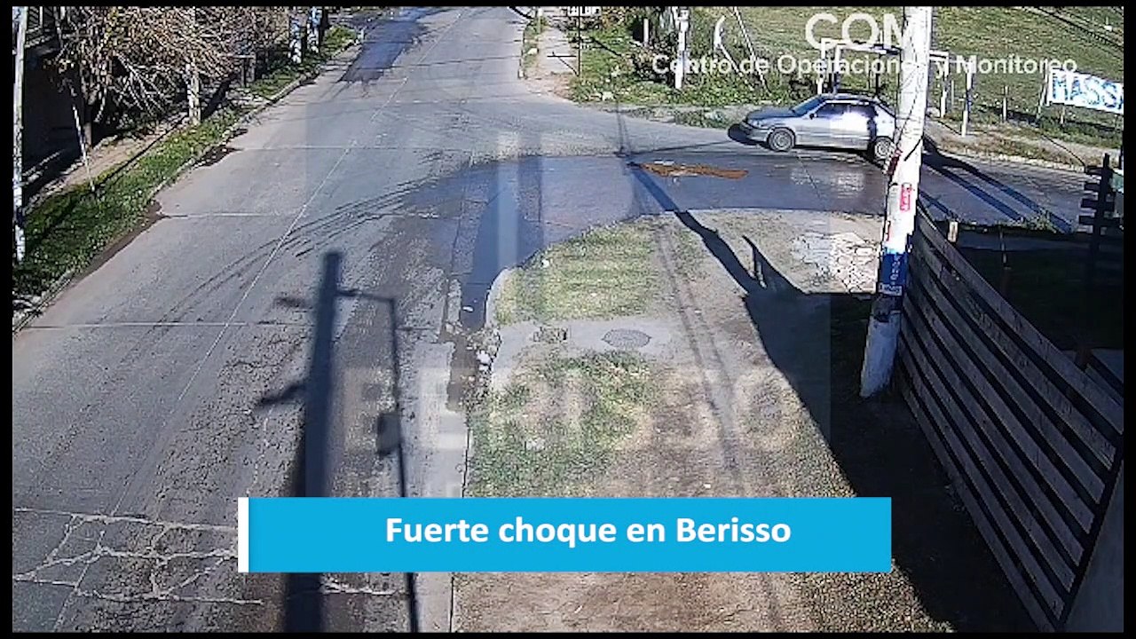 Fuerte choque en Berisso