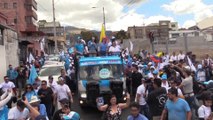 Candidatos presidenciales de Ecuador intensifican sus campañas para captar la simpatía de sus electores