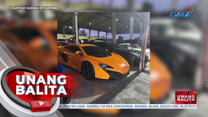 Ni-raid ng Bureau of Customs ang isang warehouse ng mga mamahaling sasakyan sa Pasig  | UB