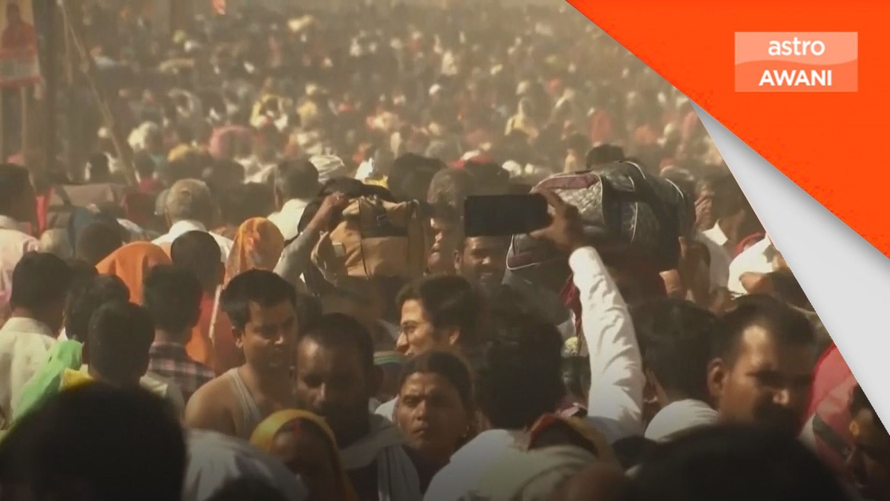 PBB anggarkan India mempunyai jumlah penduduk tertinggi di dunia