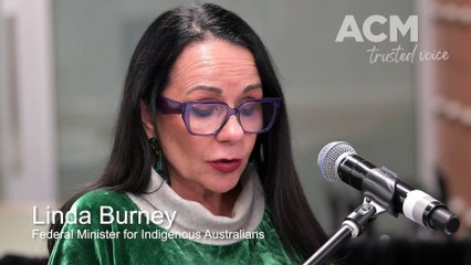 Federal Minister for Indigenous Australians Linda Burney addresses UTAS forum on The Voice to Parliament
