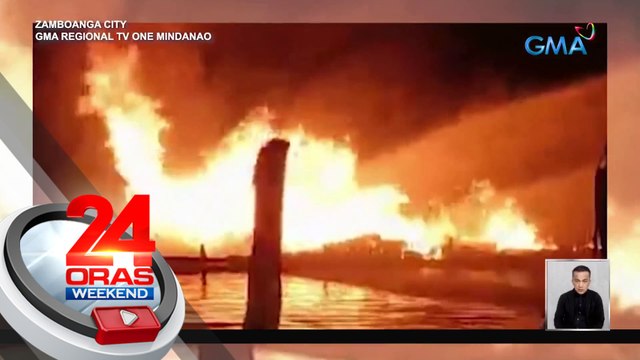 Bangka, nasunog; limang pasahero, ligtas | 24 Oras Weekend