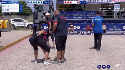 CHAMPT DE FRANCE TRIP PROMOTIONS FLAMANVILLE - 32è CD31 VS CD16