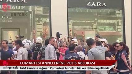 Cumartesi Anneleri yine gözaltına alındı