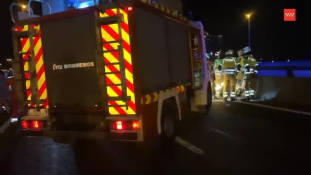 Un conductor kamikaze provoca la muerte de un hombre y heridas graves en su mujer e hijo en Madrid