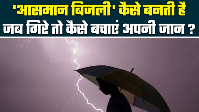 Electricity In The Sky: Electricity कैसे बनती है आसमान में, गिरे तो कैसे बचें|वनइंडिया प्लस #Shorts