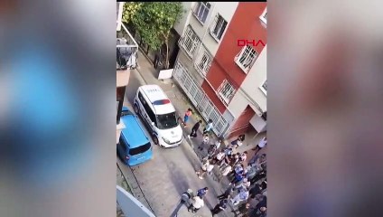 Bahçelievler'de intihardan vazgeçen Tunuslu mahsur kaldı