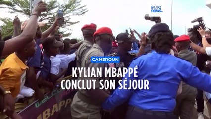 Kylian Mbappé en visite au Cameroun, pays natal de son père