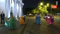 Mattarella visita centro culturale in Paraguay