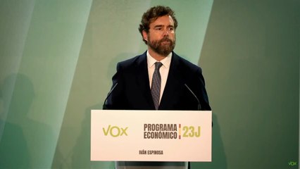 Espinosa de los Monteros: "Solo queda una papeleta para hacer a España grande otra vez"